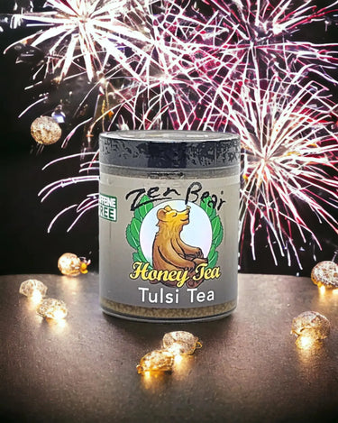 Tulsi Honey Tea - Zenbear Honey Tea Tulsi Honey Tea - Zenbear Honey Tea